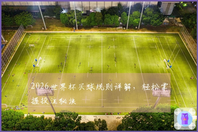 2026世界杯买球规则详解，轻松掌握投注秘诀